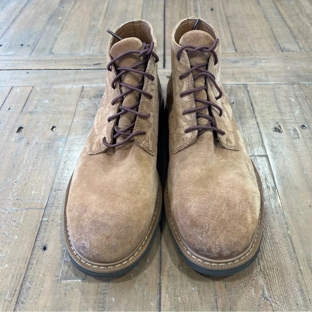 Sorel Madson II Chukka Boots Men’s Size 8 Tan Suede Waterproof Ankle Lace Up